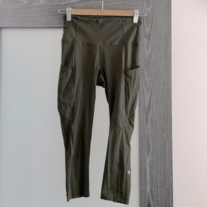 LULULEMON FAST & FREE CROP II *NULUX 19"